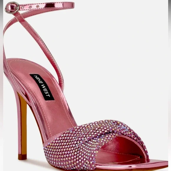 New Nine West Women's Twinkle Heeled Sandal - Picture 8 of 15